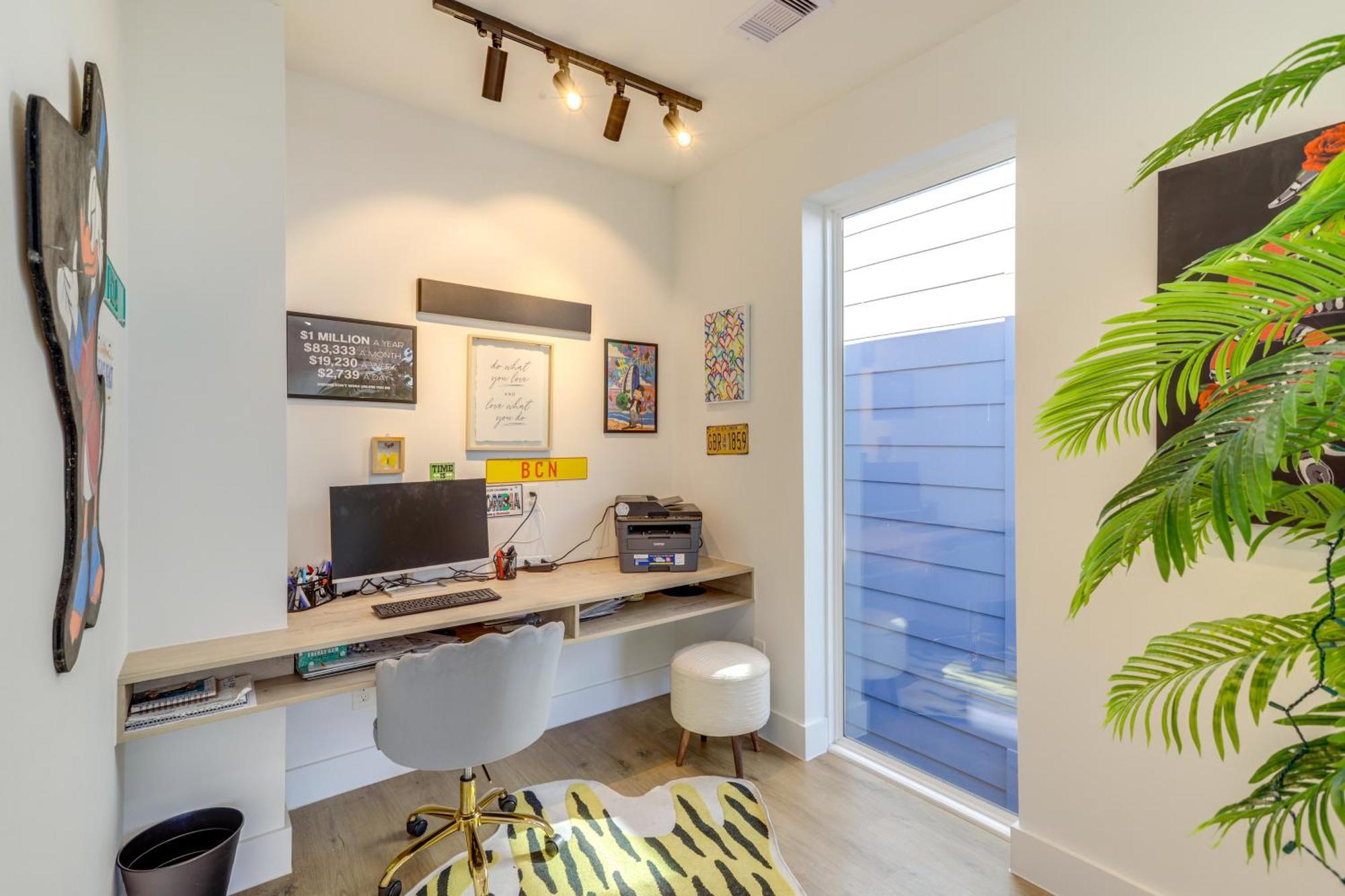 3 Mi To Dtwn Modern Townhome With Yard In Houston Esterno foto