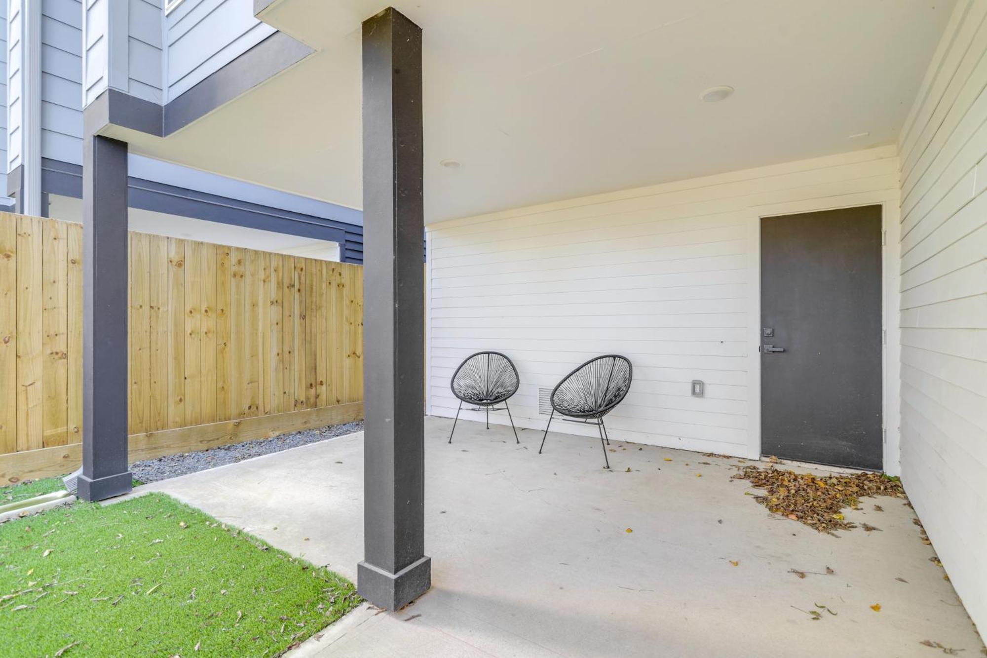 3 Mi To Dtwn Modern Townhome With Yard In Houston Esterno foto