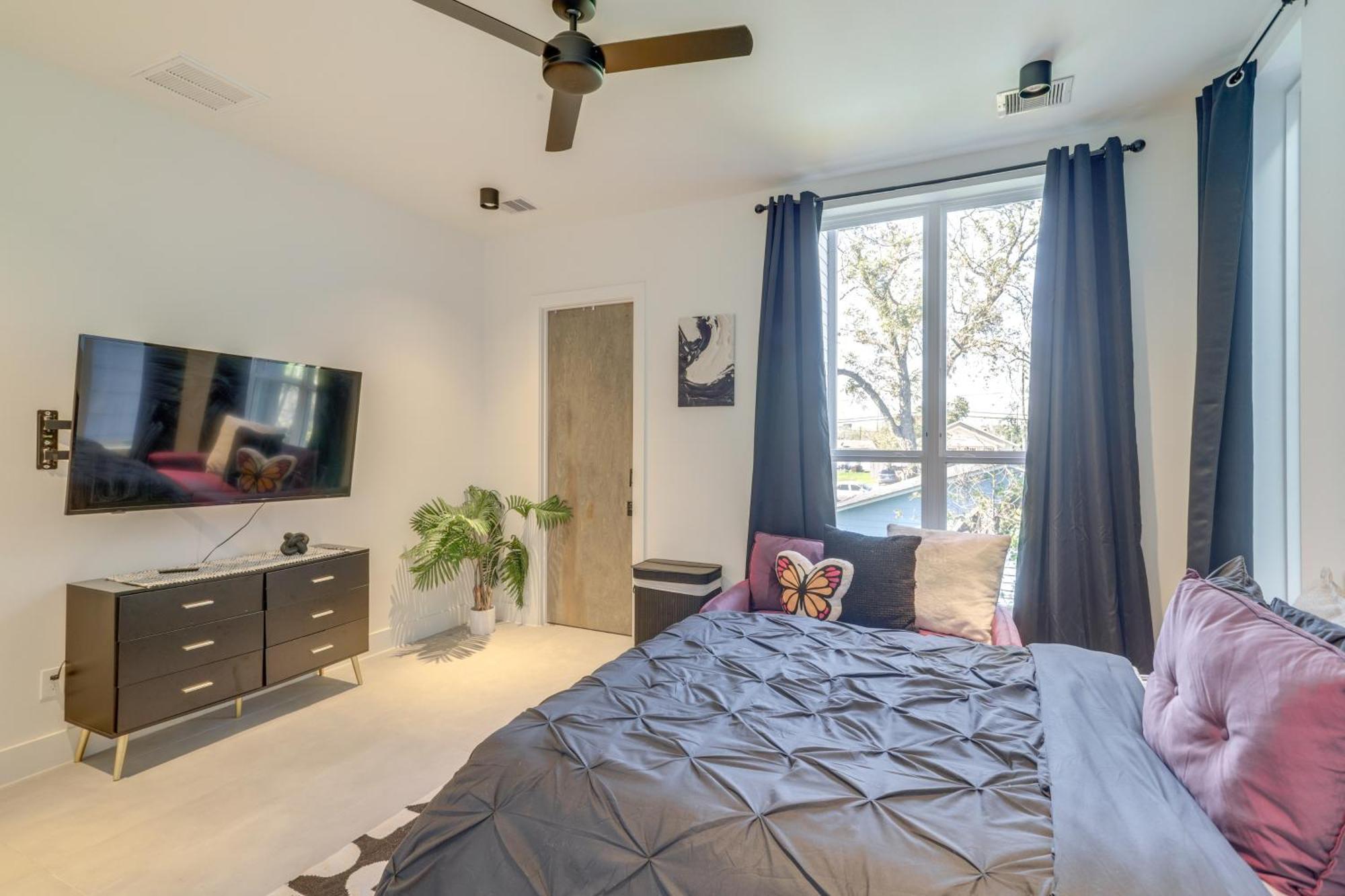 3 Mi To Dtwn Modern Townhome With Yard In Houston Esterno foto