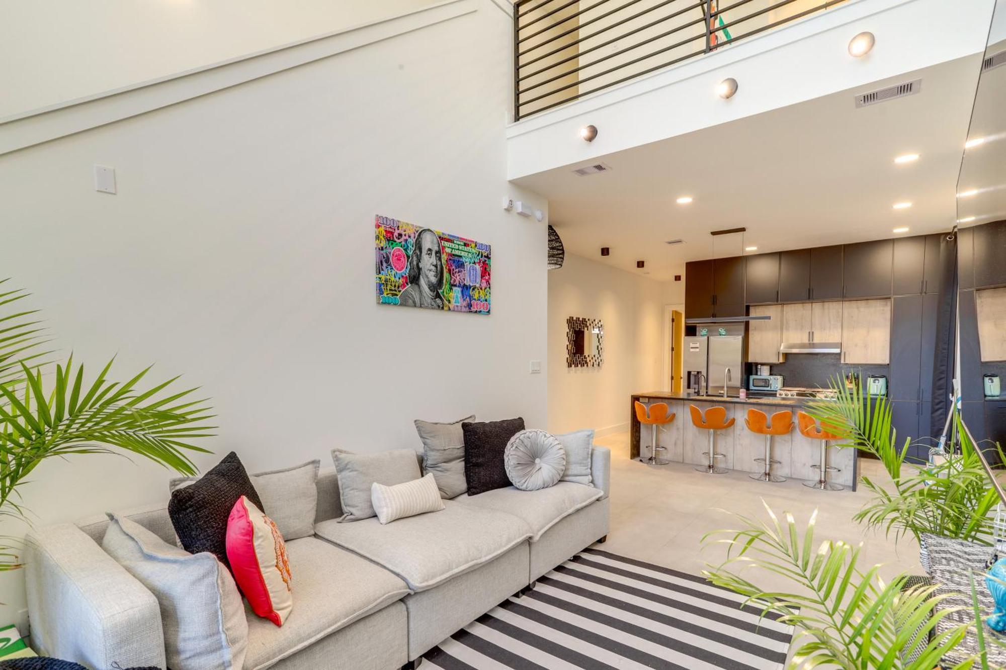 3 Mi To Dtwn Modern Townhome With Yard In Houston Esterno foto